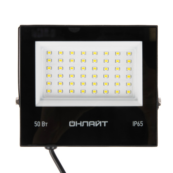 Прожектор светодиодный 50Вт 6,0K IP65 холодный Онлайт OFL-50-6K-BL-IP65-LED 71660 *1/40