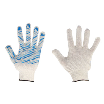 Перчатки ХБ с ПВХ точ 10кл (3 нити) 29гр белгол Перчатки ХБ с ПВХ точ 10кл (3 нити) 29гр белгол