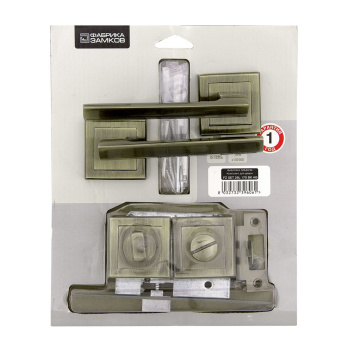 Комплект для двери БРОНЗА античная FZ SET 26L 170 BK AB Палладиум *1/10