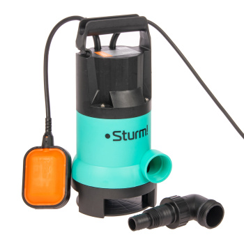 Насос погружной дренажный д/грязной воды 900Вт 15000л/час шнур 10 м STURM WP9790P * 1/4 Насос погружной дренажный д/грязной воды 900Вт 15000л/час шнур 10 м STURM WP9790P * 1/4