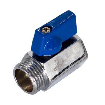 Кран шаровый 1/2" (Ø15) М/П MINI СТМ CWMFM012 *1/144 Кран шаровый 1/2" (Ø15) М/П MINI СТМ CWMFM012 *1/144