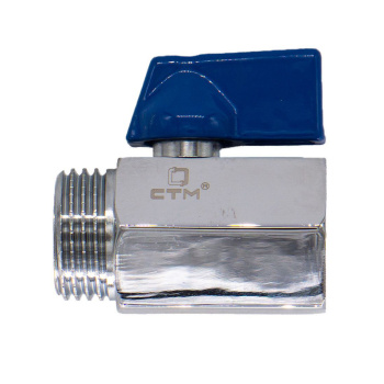 Кран шаровый 1/2" (Ø15) М/П MINI СТМ CWMFM012 *1/144 Кран шаровый 1/2" (Ø15) М/П MINI СТМ CWMFM012 *1/144