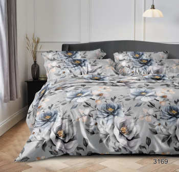 Постельное белье 2сп-М бязь Орхидея 3169, наволочки 70*70 - 2шт *1