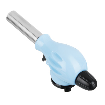 Горелка газ. с пьезорозж., на блист., цанг.захват, шир.сопло, морозоуст (116-023) 17х6,6х5,1см *1/80